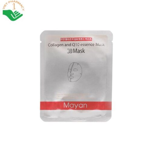 Mặt nạ 3D Mayan Collagen Q10 Essence Mask ngừa lão hoá da 25ml