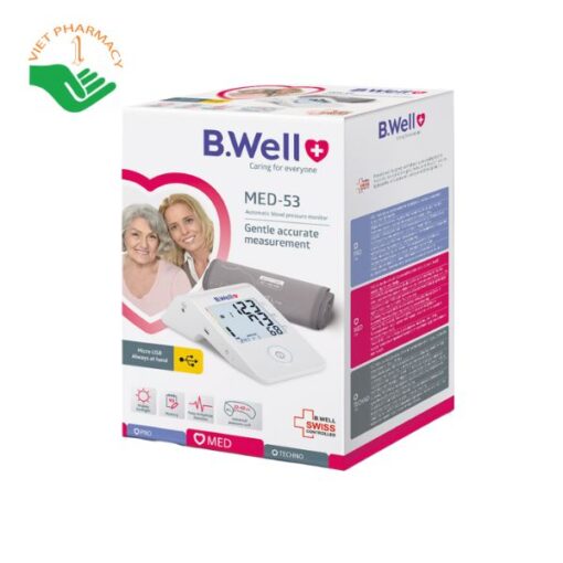 Máy đo huyết áp bắp tay B.Well MED-53