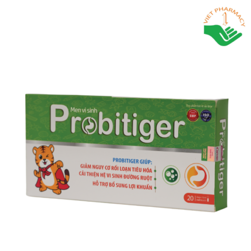 Men Hổ Probitiger Pharmalink OTC (Hộp 20 ống x 10ml)