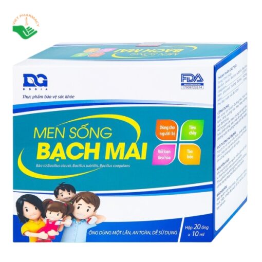 Men sống Bạch Mai - Bổ sung lợi khuẩn, hỗ trợ tiêu hóa