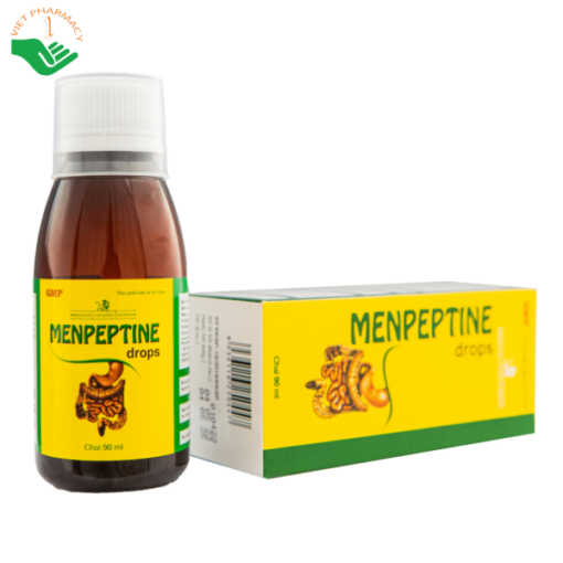 Men tiêu hoá Menpeptine Drops dạng chai