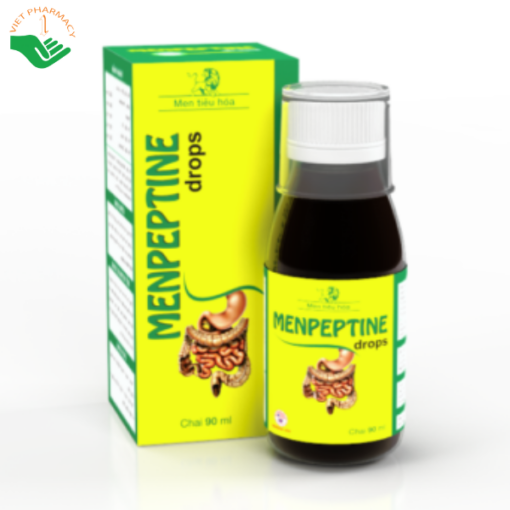 Men tiêu hoá Menpeptine Drops dạng chai