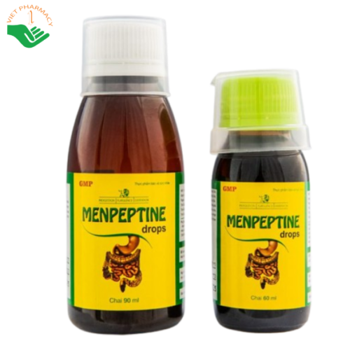 Men tiêu hoá Menpeptine Drops dạng chai