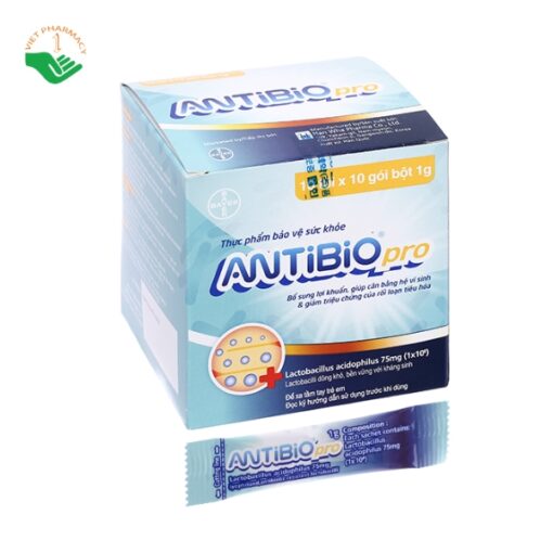 Men vi sinh Antibio Pro bổ sung lợi khuẩn