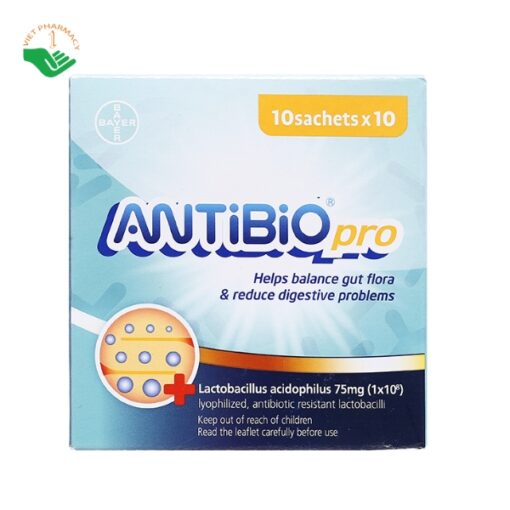 Men vi sinh Antibio Pro bổ sung lợi khuẩn