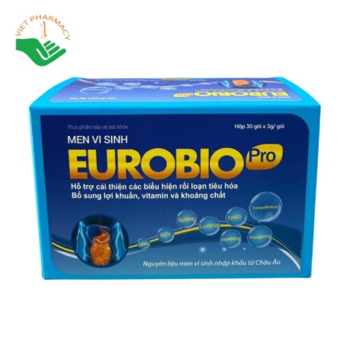 Men vi sinh Eurobio Pro - hỗ trợ biểu hiện rối loạn tiêu hóa