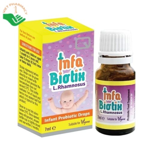 Men vi sinh Infa Biotix 7ml hỗ trợ tăng đề kháng cho trẻ