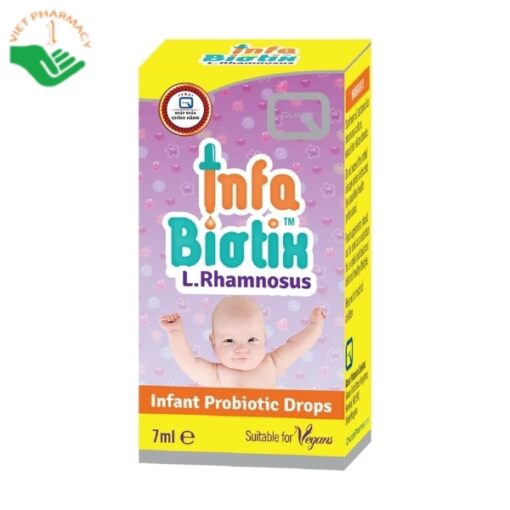 Men vi sinh Infa Biotix 7ml hỗ trợ tăng đề kháng cho trẻ