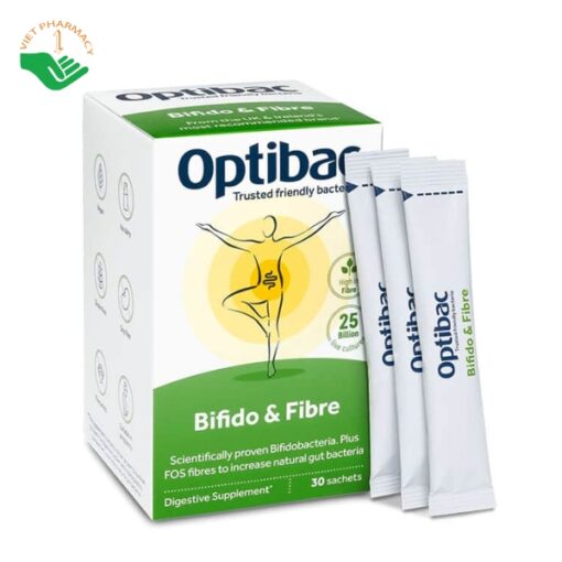 Men vi sinh Optibac xanh Bifido & Fibre