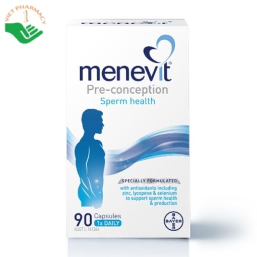 Menevit hỗ trợ tăng cường khả năng sinh sản cho nam giới