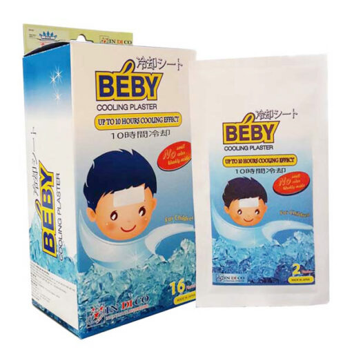 Miếng dán hạ sốt Béby Cooling Plaster Nhật Bản (16 miếng)