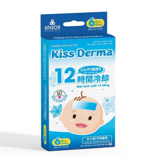 Miếng dán hạ sốt Kiss Derma Tanaphar