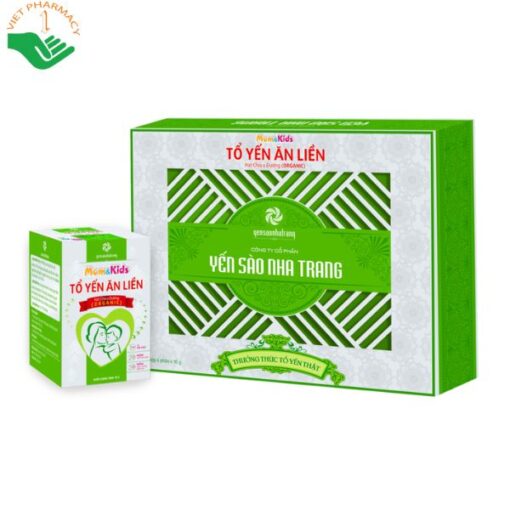 MOM&KIDS – TỔ YẾN ĂN LIỀN HẠT CHIA ĐƯỜNG ORGANIC