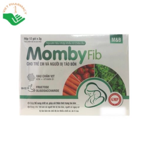 Momby Fib điều trị táo bón giúp trẻ ăn ngon