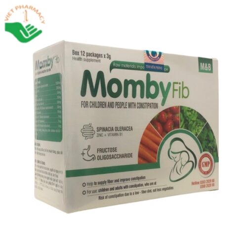 Momby Fib điều trị táo bón giúp trẻ ăn ngon