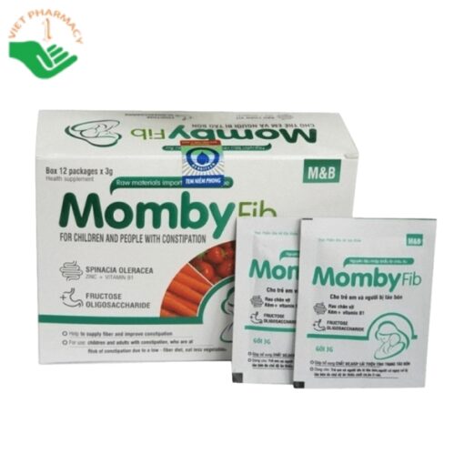 Momby Fib điều trị táo bón giúp trẻ ăn ngon