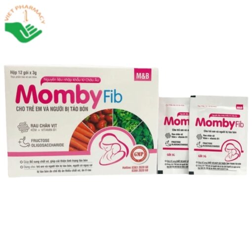 Momby Fib điều trị táo bón giúp trẻ ăn ngon