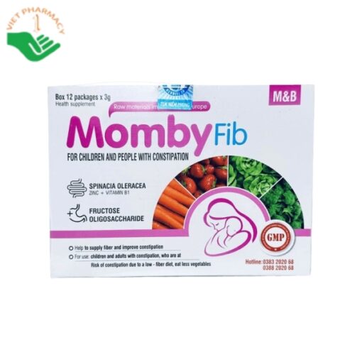 Momby Fib điều trị táo bón giúp trẻ ăn ngon