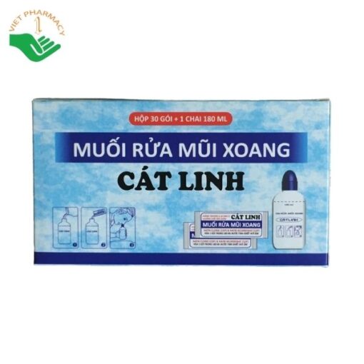 Muối Rửa Mũi Xoang Cát Linh