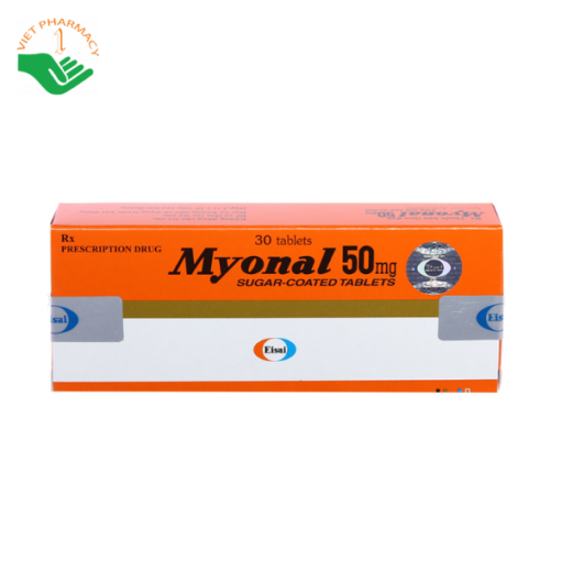 Myonal 50mg - Cải thiện các triệu chứng tăng trương lực cơ trong