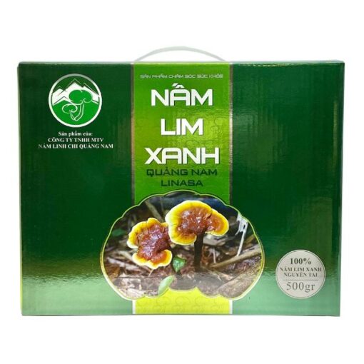 Nấm lim xanh Quảng Nam Linasa - Nguyên tai hộp 500g