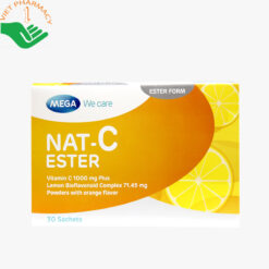 Nat-C Ester 1000mg bổ sung Vitamin C, tăng đề kháng