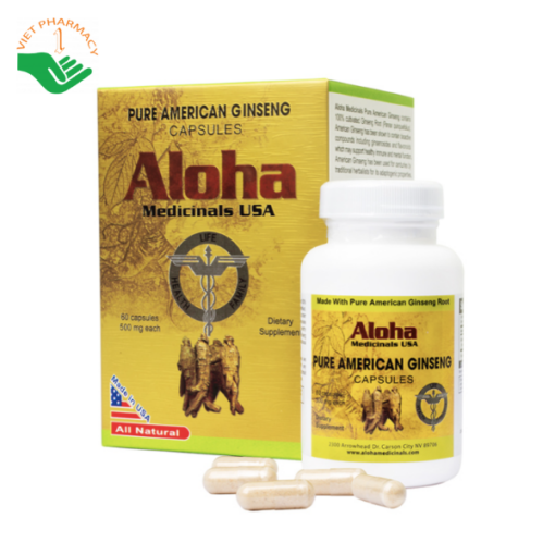 Nhân Sâm Hoa Kỳ Aloha Medicinals USA