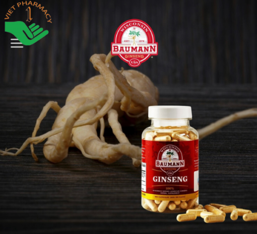 Nhân sâm Mỹ Wisconsin Baumann Ginseng USA