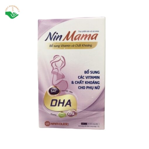 Nin Mama hỗ trợ bổ xung khoáng chất cho phụ nữ mang thai