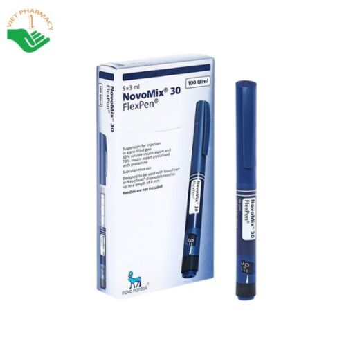 NovoMix 30 Flexpen hộp 5 cây bút tiêm Insulin trị tiểu đường