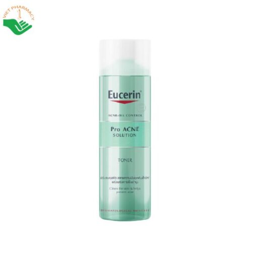 Nước hoa hồng Eucerin Acne Oil Control ProAcne Solution Toner