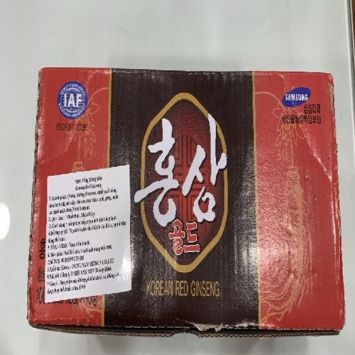 Nước uống hồng sâm Hàn Quốc Korean Red Ginseng