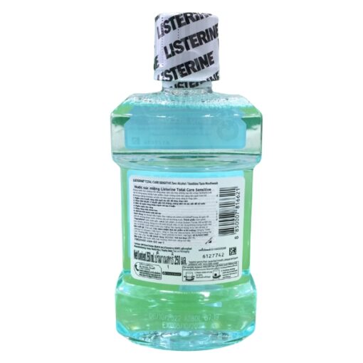 Nước súc miệng cho răng nhạy cảm Listerine Total Care Sensitive 250ml