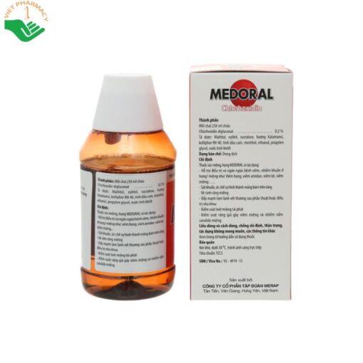 Nước súc miệng Medoral Chlorhexidin