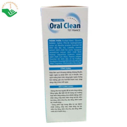 Nước súc miệng Oral Clean