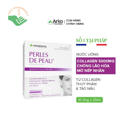 Nước Uống Collagen Arkopharma Perles De Peau