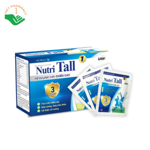 TPBVSK Nutri Tall 1 - Phát triển chiều cao chuyên biệt cho trẻ 1 – 7 tuổi