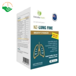 Viên uống NZ- Lungfine- giảm viêm phế quản, phục hồi giọng nói