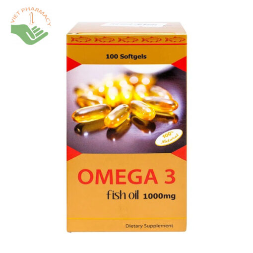 Dầu cá Omega 3 1000mg Sirio Pharma (Hộp 100 viên)