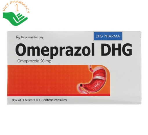 Omeprazol DHG 20mg