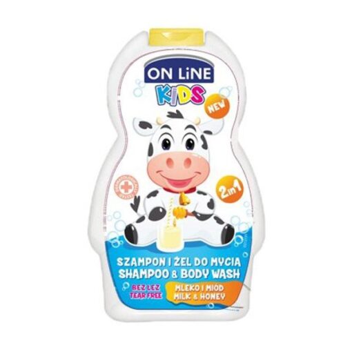 Sữa tắm gội 2in1 cho bé On Line Kids