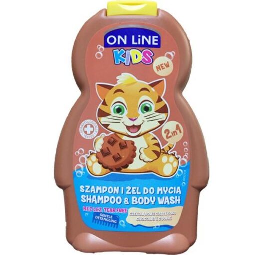 Sữa tắm gội 2in1 cho bé On Line Kids