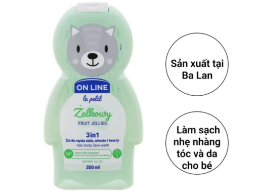 Tắm gội cho trẻ ON LINE LE PETIT 350ml