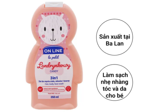 Tắm gội cho trẻ ON LINE LE PETIT 350ml