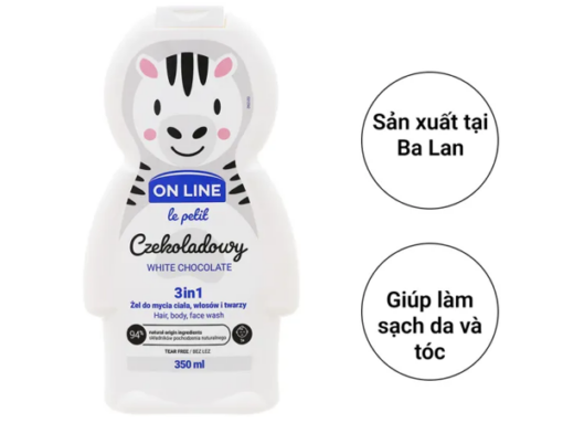 Tắm gội cho trẻ ON LINE LE PETIT 350ml