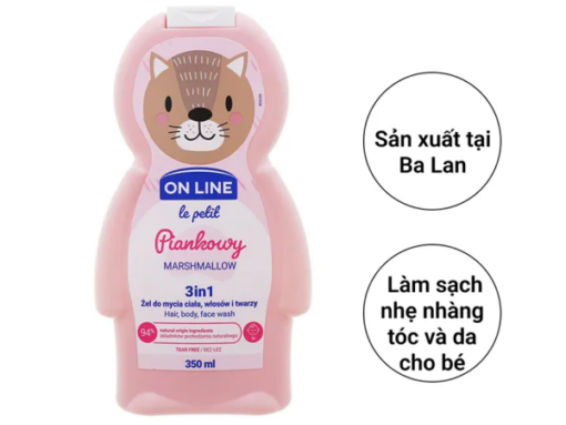 Tắm gội cho trẻ ON LINE LE PETIT 350ml