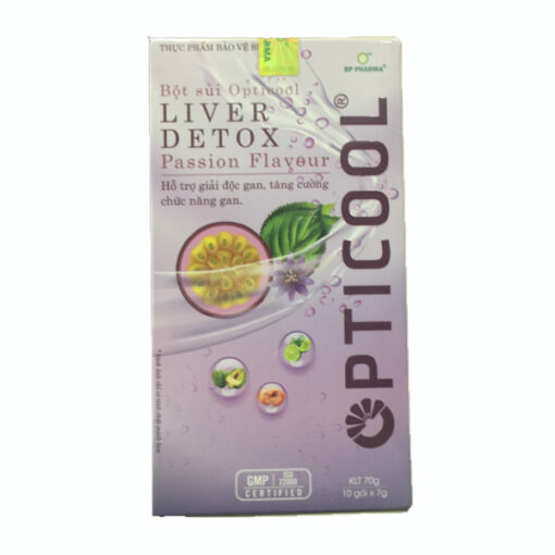 Bột sủi thanh nhiệt Opticool Liver Detox Passion Flaveur