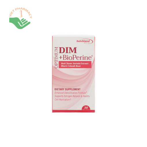 Optimum DIM + BioPerine - Hỗ Trợ Cải Thiện Nội Tiết Tố Estrogen