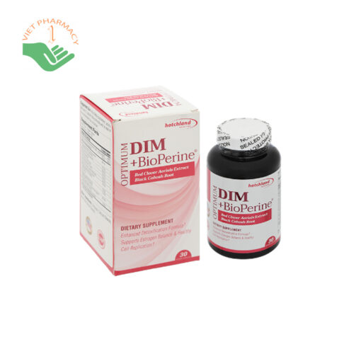 Optimum DIM + BioPerine - Hỗ Trợ Cải Thiện Nội Tiết Tố Estrogen