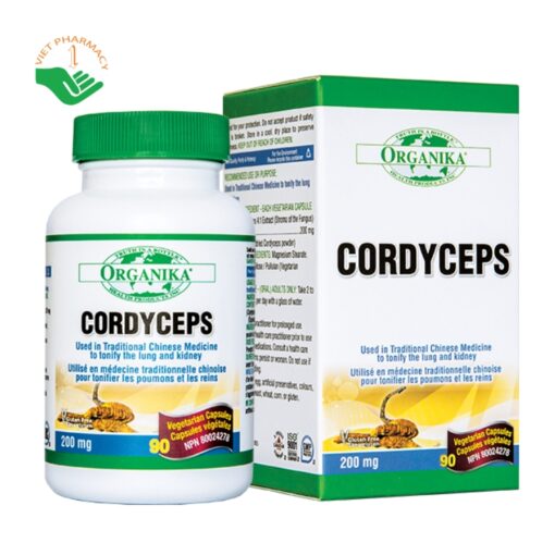 Viên uống đông trùng hạ thảo Organika Cordyceps